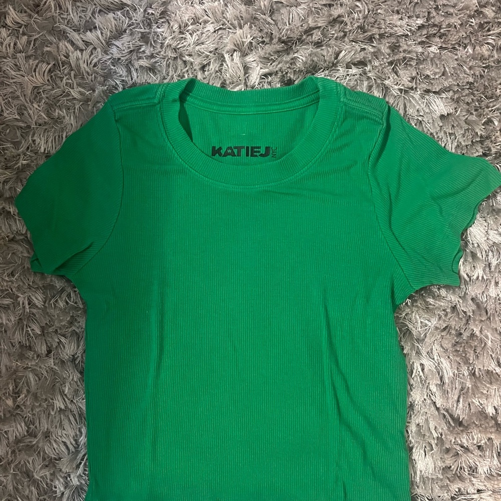 Katie J NYC Girls Green T-Shirt